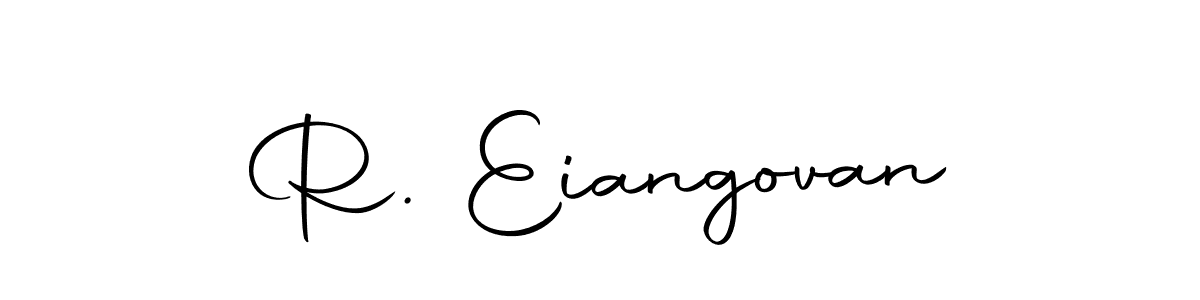 Check out images of Autograph of R. Eiangovan name. Actor R. Eiangovan Signature Style. Autography-DOLnW is a professional sign style online. R. Eiangovan signature style 10 images and pictures png