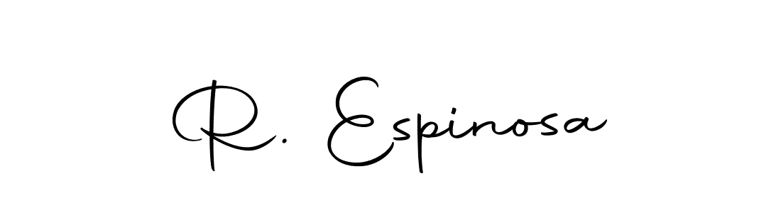 You can use this online signature creator to create a handwritten signature for the name R. Espinosa. This is the best online autograph maker. R. Espinosa signature style 10 images and pictures png