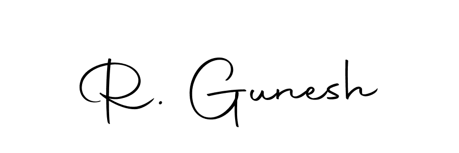 Also we have R. Gunesh name is the best signature style. Create professional handwritten signature collection using Autography-DOLnW autograph style. R. Gunesh signature style 10 images and pictures png