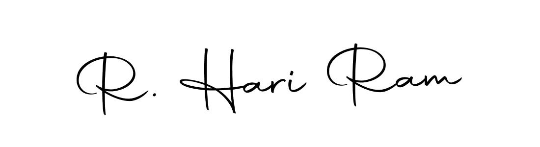 How to make R. Hari Ram name signature. Use Autography-DOLnW style for creating short signs online. This is the latest handwritten sign. R. Hari Ram signature style 10 images and pictures png