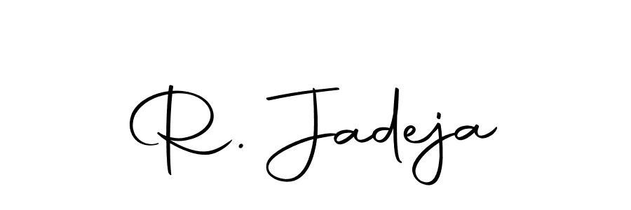 R. Jadeja stylish signature style. Best Handwritten Sign (Autography-DOLnW) for my name. Handwritten Signature Collection Ideas for my name R. Jadeja. R. Jadeja signature style 10 images and pictures png