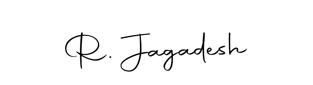 Make a beautiful signature design for name R. Jagadesh. With this signature (Autography-DOLnW) style, you can create a handwritten signature for free. R. Jagadesh signature style 10 images and pictures png