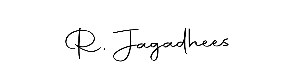 Make a short R. Jagadhees signature style. Manage your documents anywhere anytime using Autography-DOLnW. Create and add eSignatures, submit forms, share and send files easily. R. Jagadhees signature style 10 images and pictures png