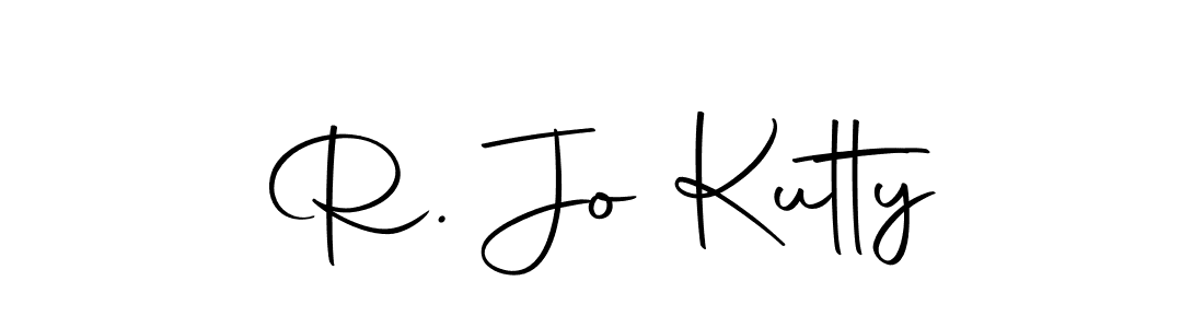 Make a short R. Jo Kutty signature style. Manage your documents anywhere anytime using Autography-DOLnW. Create and add eSignatures, submit forms, share and send files easily. R. Jo Kutty signature style 10 images and pictures png
