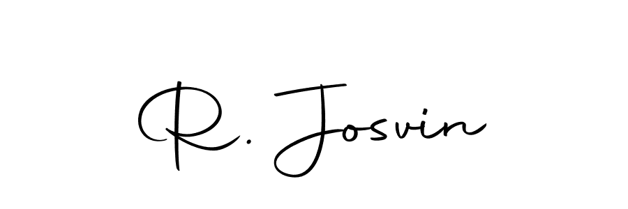 Autography-DOLnW is a professional signature style that is perfect for those who want to add a touch of class to their signature. It is also a great choice for those who want to make their signature more unique. Get R. Josvin name to fancy signature for free. R. Josvin signature style 10 images and pictures png