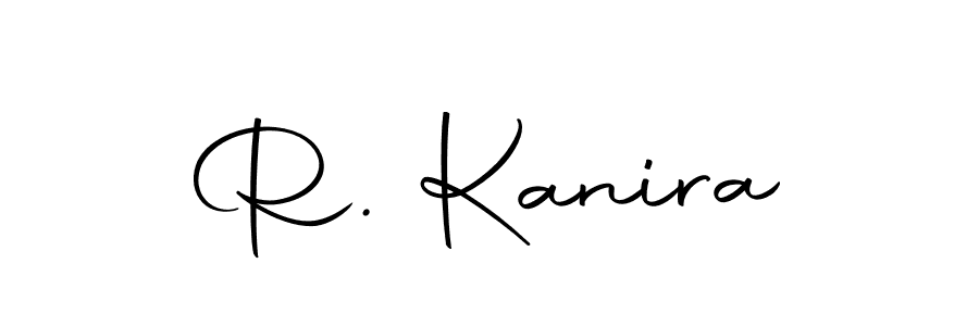 How to Draw R. Kanira signature style? Autography-DOLnW is a latest design signature styles for name R. Kanira. R. Kanira signature style 10 images and pictures png