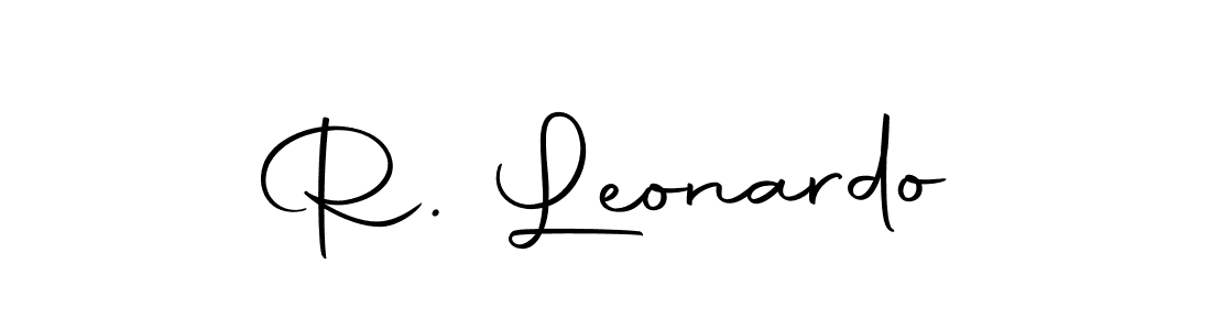 How to Draw R. Leonardo signature style? Autography-DOLnW is a latest design signature styles for name R. Leonardo. R. Leonardo signature style 10 images and pictures png