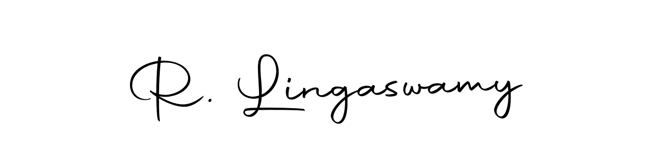 if you are searching for the best signature style for your name R. Lingaswamy. so please give up your signature search. here we have designed multiple signature styles  using Autography-DOLnW. R. Lingaswamy signature style 10 images and pictures png