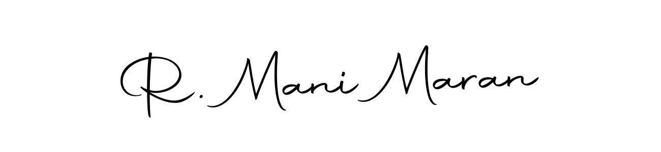 Also we have R. Mani Maran name is the best signature style. Create professional handwritten signature collection using Autography-DOLnW autograph style. R. Mani Maran signature style 10 images and pictures png