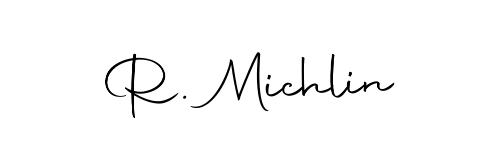 Best and Professional Signature Style for R. Michlin. Autography-DOLnW Best Signature Style Collection. R. Michlin signature style 10 images and pictures png