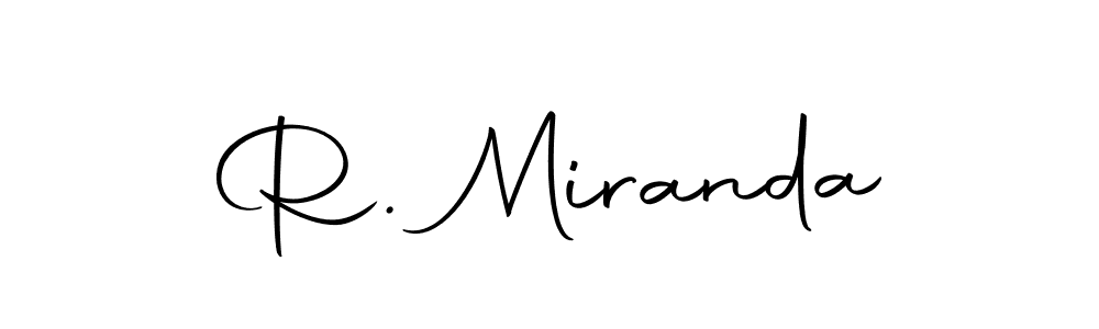 Once you've used our free online signature maker to create your best signature Autography-DOLnW style, it's time to enjoy all of the benefits that R. Miranda name signing documents. R. Miranda signature style 10 images and pictures png