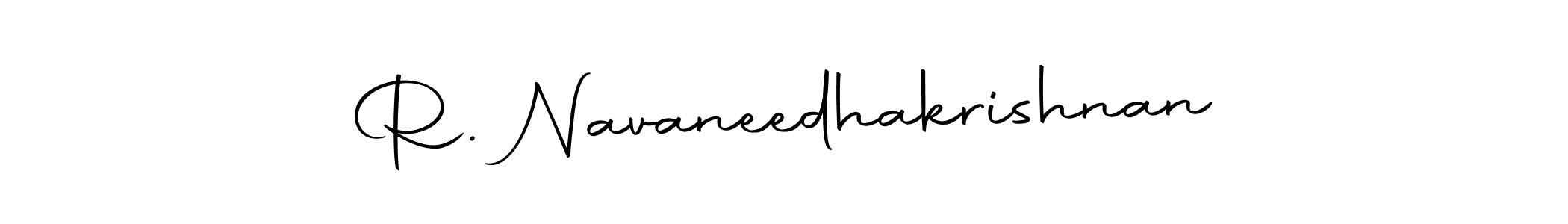 You should practise on your own different ways (Autography-DOLnW) to write your name (R. Navaneedhakrishnan) in signature. don't let someone else do it for you. R. Navaneedhakrishnan signature style 10 images and pictures png