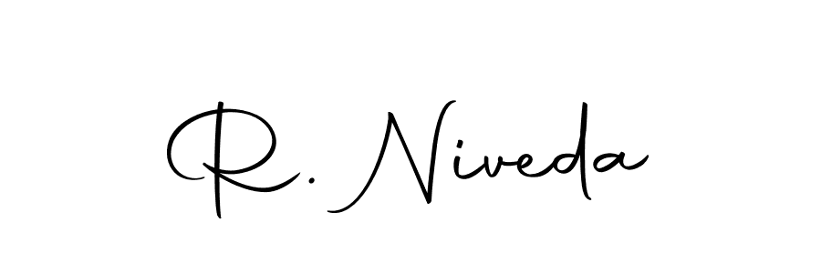 How to Draw R. Niveda signature style? Autography-DOLnW is a latest design signature styles for name R. Niveda. R. Niveda signature style 10 images and pictures png
