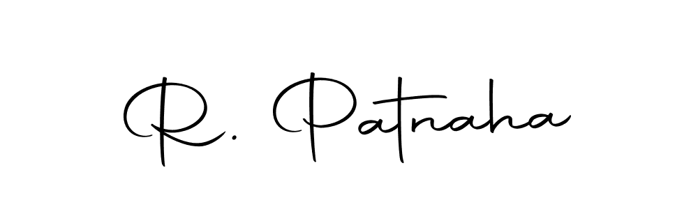 Design your own signature with our free online signature maker. With this signature software, you can create a handwritten (Autography-DOLnW) signature for name R. Patnaha. R. Patnaha signature style 10 images and pictures png