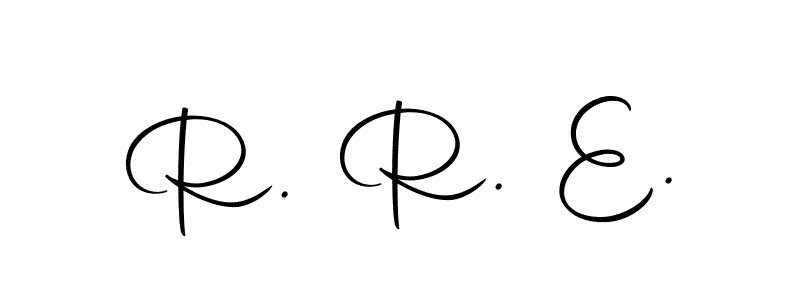 Make a beautiful signature design for name R. R. E.. Use this online signature maker to create a handwritten signature for free. R. R. E. signature style 10 images and pictures png