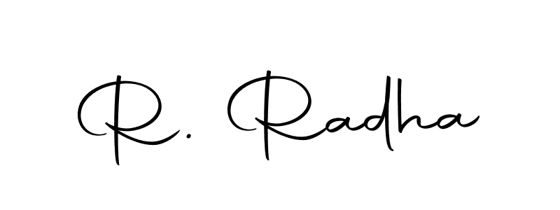 This is the best signature style for the R. Radha name. Also you like these signature font (Autography-DOLnW). Mix name signature. R. Radha signature style 10 images and pictures png