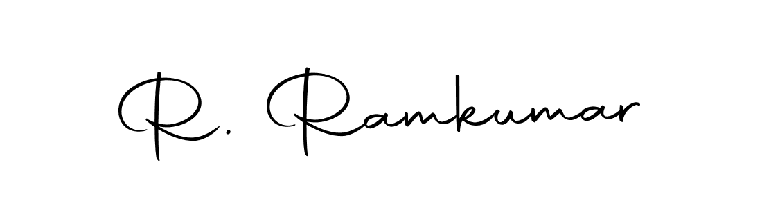 You should practise on your own different ways (Autography-DOLnW) to write your name (R. Ramkumar) in signature. don't let someone else do it for you. R. Ramkumar signature style 10 images and pictures png