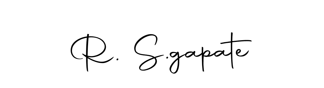 You can use this online signature creator to create a handwritten signature for the name R. S.gapate. This is the best online autograph maker. R. S.gapate signature style 10 images and pictures png