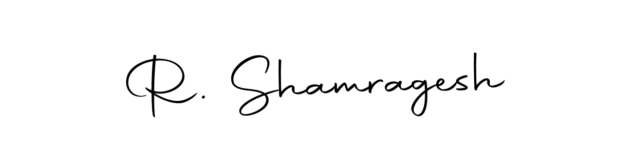 How to make R. Shamragesh signature? Autography-DOLnW is a professional autograph style. Create handwritten signature for R. Shamragesh name. R. Shamragesh signature style 10 images and pictures png