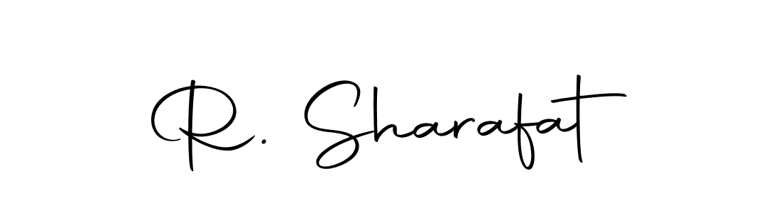 if you are searching for the best signature style for your name R. Sharafat. so please give up your signature search. here we have designed multiple signature styles  using Autography-DOLnW. R. Sharafat signature style 10 images and pictures png