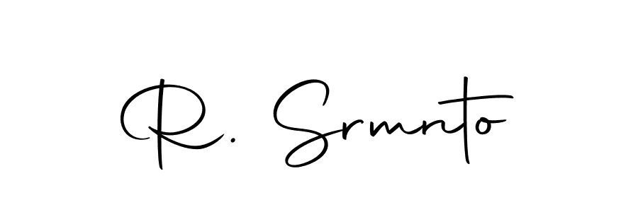 Also we have R. Srmnto name is the best signature style. Create professional handwritten signature collection using Autography-DOLnW autograph style. R. Srmnto signature style 10 images and pictures png