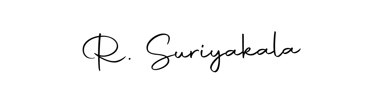 Check out images of Autograph of R. Suriyakala name. Actor R. Suriyakala Signature Style. Autography-DOLnW is a professional sign style online. R. Suriyakala signature style 10 images and pictures png