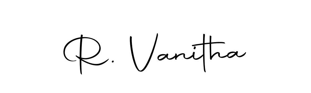 Also we have R. Vanitha name is the best signature style. Create professional handwritten signature collection using Autography-DOLnW autograph style. R. Vanitha signature style 10 images and pictures png