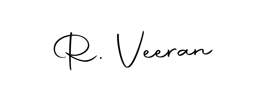 The best way (Autography-DOLnW) to make a short signature is to pick only two or three words in your name. The name R. Veeran include a total of six letters. For converting this name. R. Veeran signature style 10 images and pictures png