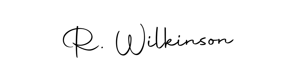 You can use this online signature creator to create a handwritten signature for the name R. Wilkinson. This is the best online autograph maker. R. Wilkinson signature style 10 images and pictures png