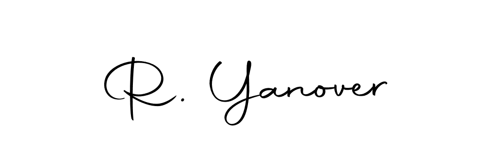 Also You can easily find your signature by using the search form. We will create R. Yanover name handwritten signature images for you free of cost using Autography-DOLnW sign style. R. Yanover signature style 10 images and pictures png