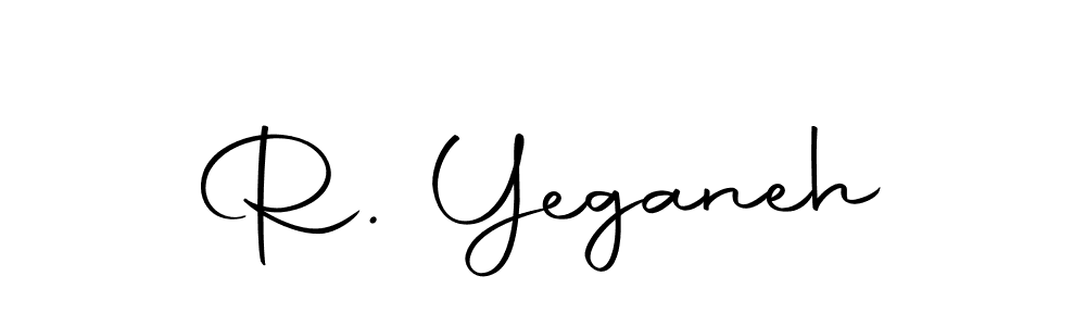 This is the best signature style for the R. Yeganeh name. Also you like these signature font (Autography-DOLnW). Mix name signature. R. Yeganeh signature style 10 images and pictures png