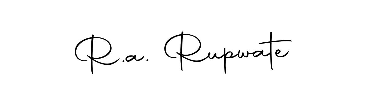 It looks lik you need a new signature style for name R.a. Rupwate. Design unique handwritten (Autography-DOLnW) signature with our free signature maker in just a few clicks. R.a. Rupwate signature style 10 images and pictures png