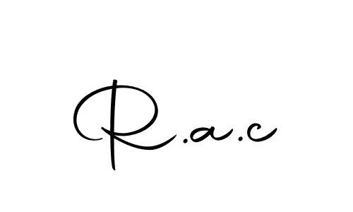 How to make R.a.c name signature. Use Autography-DOLnW style for creating short signs online. This is the latest handwritten sign. R.a.c signature style 10 images and pictures png