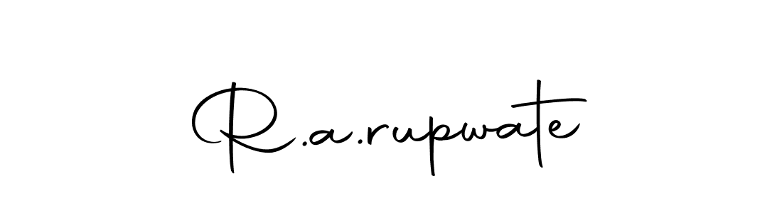 Also we have R.a.rupwate name is the best signature style. Create professional handwritten signature collection using Autography-DOLnW autograph style. R.a.rupwate signature style 10 images and pictures png