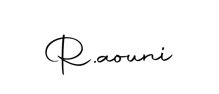 Best and Professional Signature Style for R.aouni. Autography-DOLnW Best Signature Style Collection. R.aouni signature style 10 images and pictures png