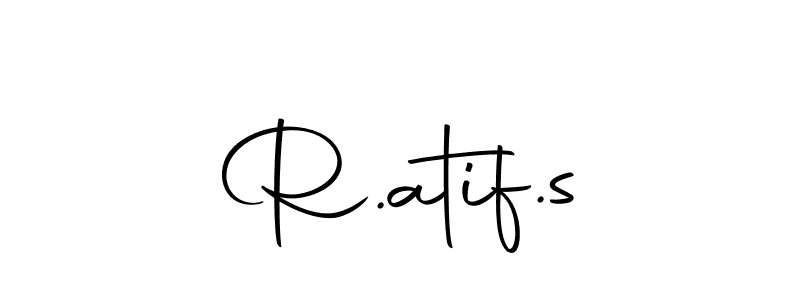 Here are the top 10 professional signature styles for the name R.atif.s. These are the best autograph styles you can use for your name. R.atif.s signature style 10 images and pictures png