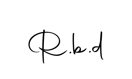 Similarly Autography-DOLnW is the best handwritten signature design. Signature creator online .You can use it as an online autograph creator for name R.b.d. R.b.d signature style 10 images and pictures png