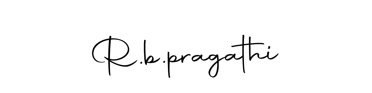 You should practise on your own different ways (Autography-DOLnW) to write your name (R.b.pragathi) in signature. don't let someone else do it for you. R.b.pragathi signature style 10 images and pictures png