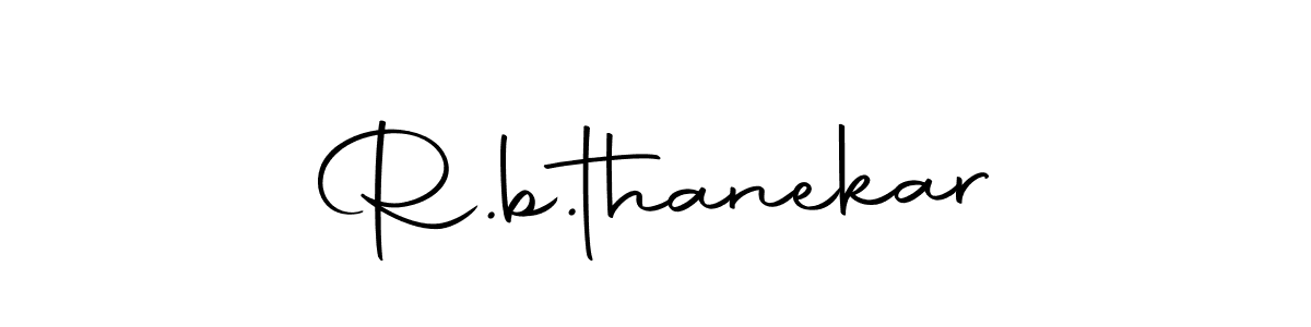 Here are the top 10 professional signature styles for the name R.b.thanekar. These are the best autograph styles you can use for your name. R.b.thanekar signature style 10 images and pictures png