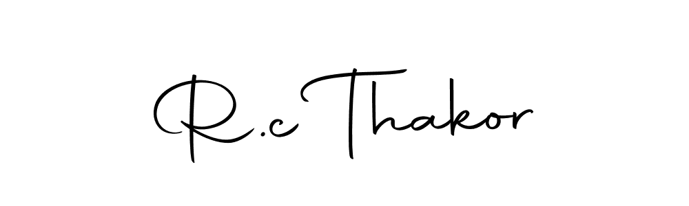 R.c Thakor stylish signature style. Best Handwritten Sign (Autography-DOLnW) for my name. Handwritten Signature Collection Ideas for my name R.c Thakor. R.c Thakor signature style 10 images and pictures png