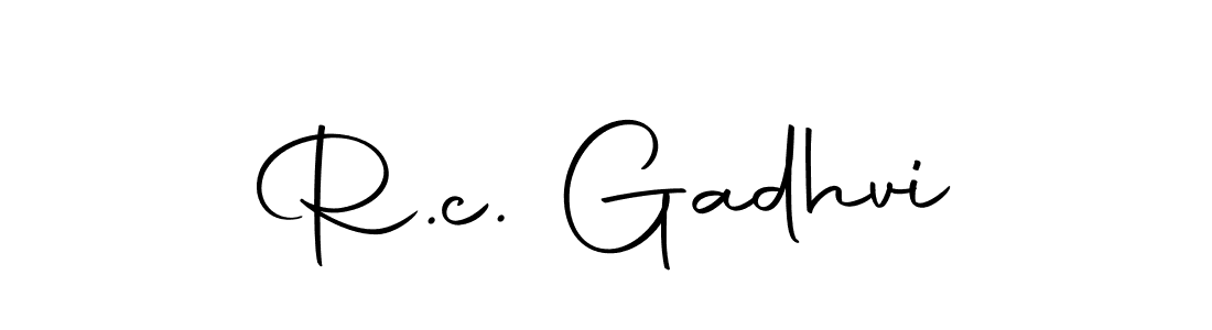 if you are searching for the best signature style for your name R.c. Gadhvi. so please give up your signature search. here we have designed multiple signature styles  using Autography-DOLnW. R.c. Gadhvi signature style 10 images and pictures png