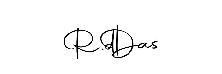 You should practise on your own different ways (Autography-DOLnW) to write your name (R.d   Das) in signature. don't let someone else do it for you. R.d   Das signature style 10 images and pictures png