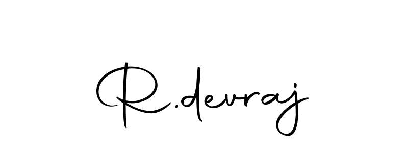 How to make R.devraj name signature. Use Autography-DOLnW style for creating short signs online. This is the latest handwritten sign. R.devraj signature style 10 images and pictures png