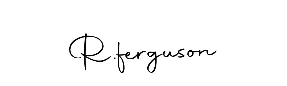 This is the best signature style for the R.ferguson name. Also you like these signature font (Autography-DOLnW). Mix name signature. R.ferguson signature style 10 images and pictures png