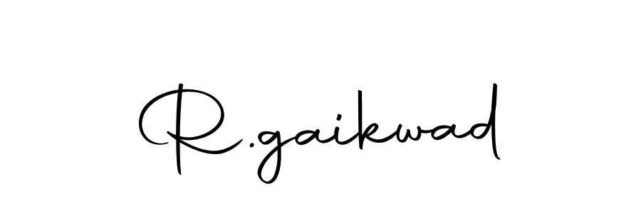 Design your own signature with our free online signature maker. With this signature software, you can create a handwritten (Autography-DOLnW) signature for name R.gaikwad. R.gaikwad signature style 10 images and pictures png