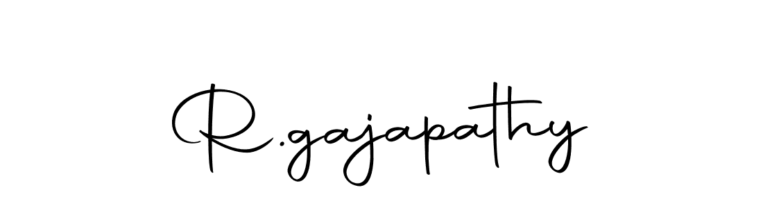 How to make R.gajapathy name signature. Use Autography-DOLnW style for creating short signs online. This is the latest handwritten sign. R.gajapathy signature style 10 images and pictures png