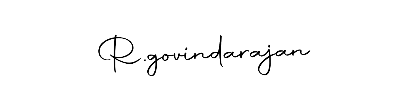 Also we have R.govindarajan name is the best signature style. Create professional handwritten signature collection using Autography-DOLnW autograph style. R.govindarajan signature style 10 images and pictures png