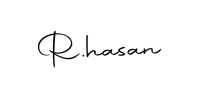 How to make R.hasan signature? Autography-DOLnW is a professional autograph style. Create handwritten signature for R.hasan name. R.hasan signature style 10 images and pictures png