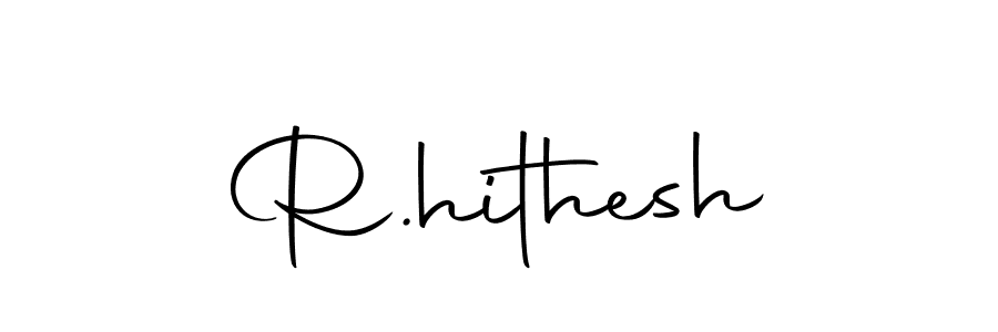 Similarly Autography-DOLnW is the best handwritten signature design. Signature creator online .You can use it as an online autograph creator for name R.hithesh. R.hithesh signature style 10 images and pictures png