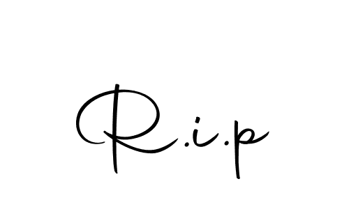 R.i.p stylish signature style. Best Handwritten Sign (Autography-DOLnW) for my name. Handwritten Signature Collection Ideas for my name R.i.p. R.i.p signature style 10 images and pictures png